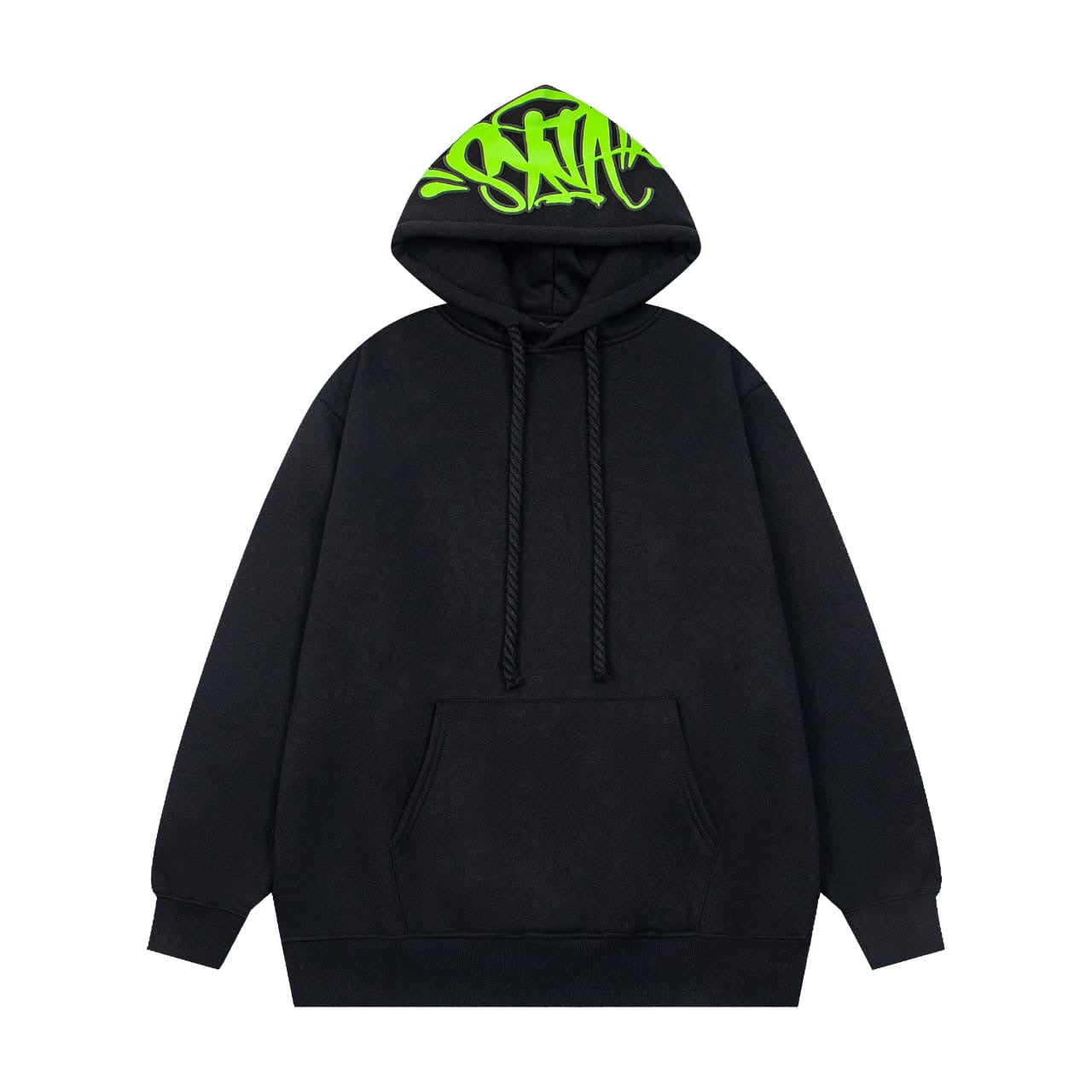Syna Hoodie Black/Green