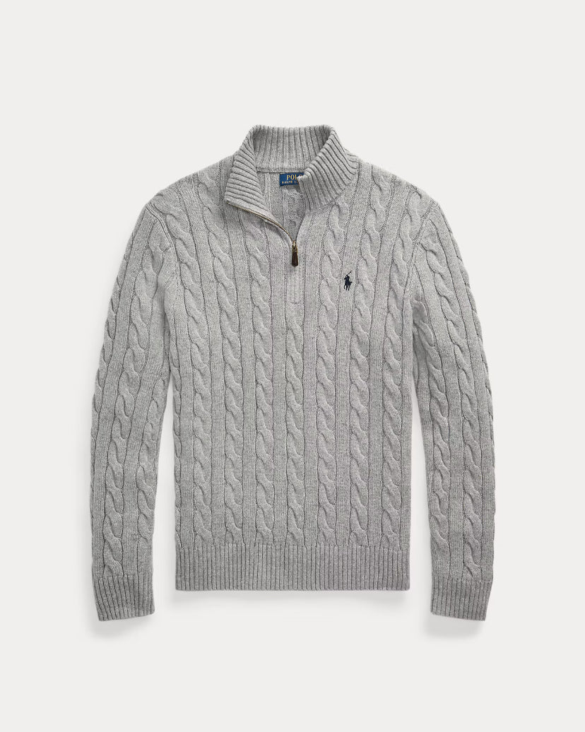 Ralph Lauren Cable Knit Quarter-Zip