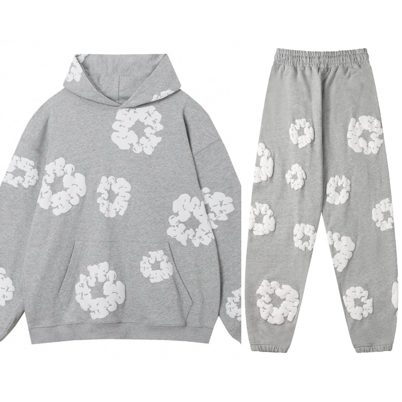 Denim Tears Grey/Pants Set