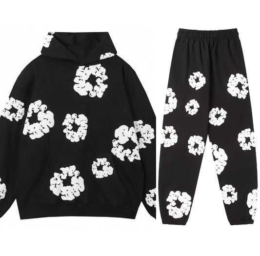 Denim Tears Black/Pants Set